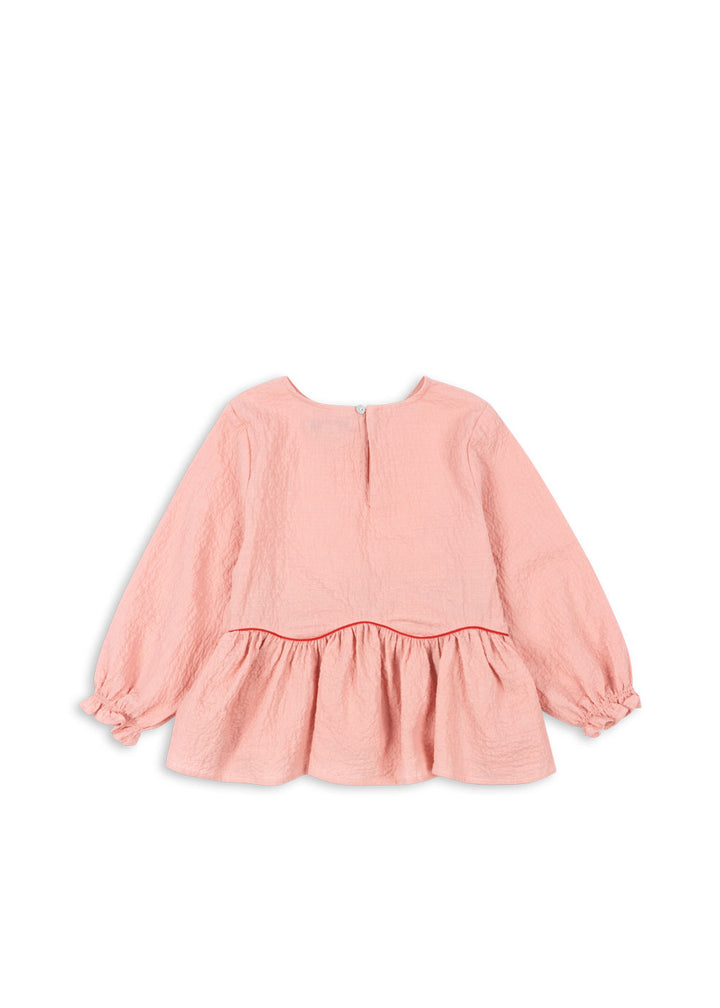 [Konges slojd] Ava Blouse GOTS - Mellow Rose