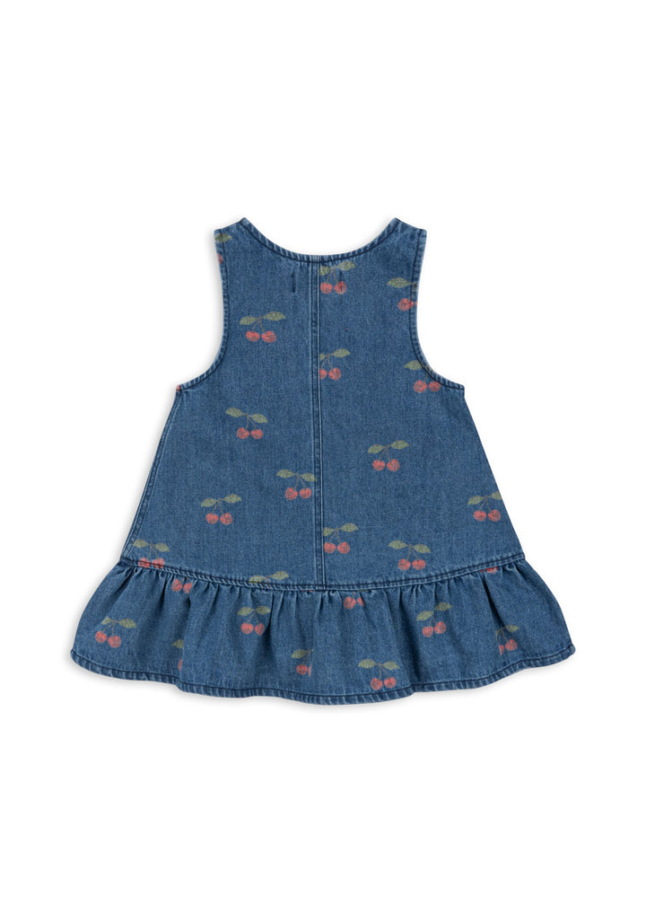 [Konges slojd] Magot Dress GOTS - Ma Grande Cerise Denim