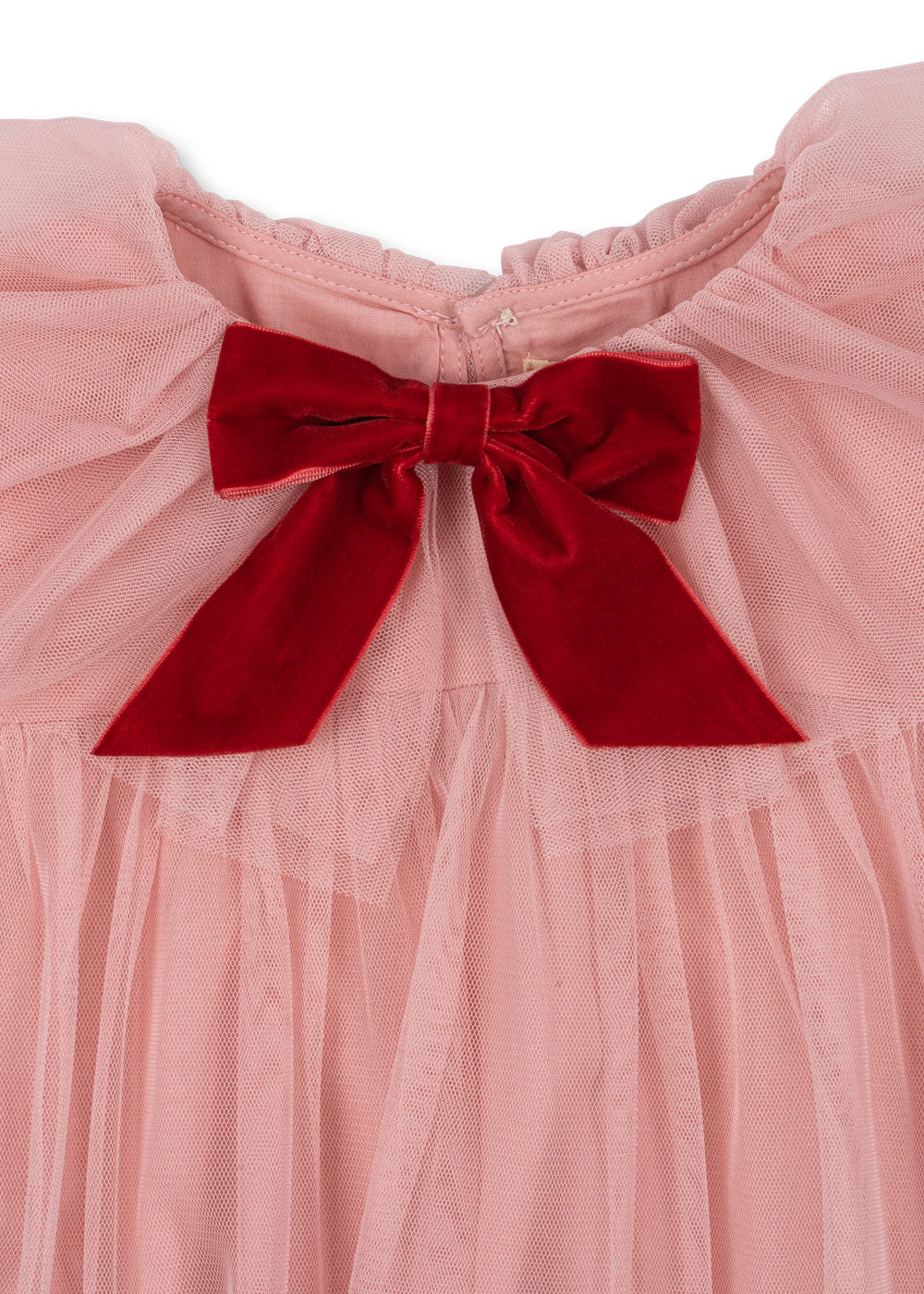 [Konges slojd] Bow Dress - Mellow Rose