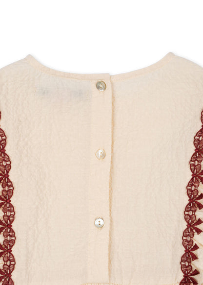 [Konges slojd] Fee Dress GOTS - Buttercream