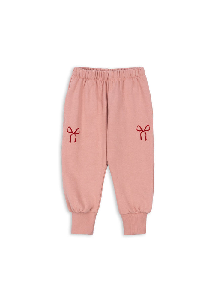 [Konges slojd] Loupy Lou Sweat Pants GOTS - Bow Rose