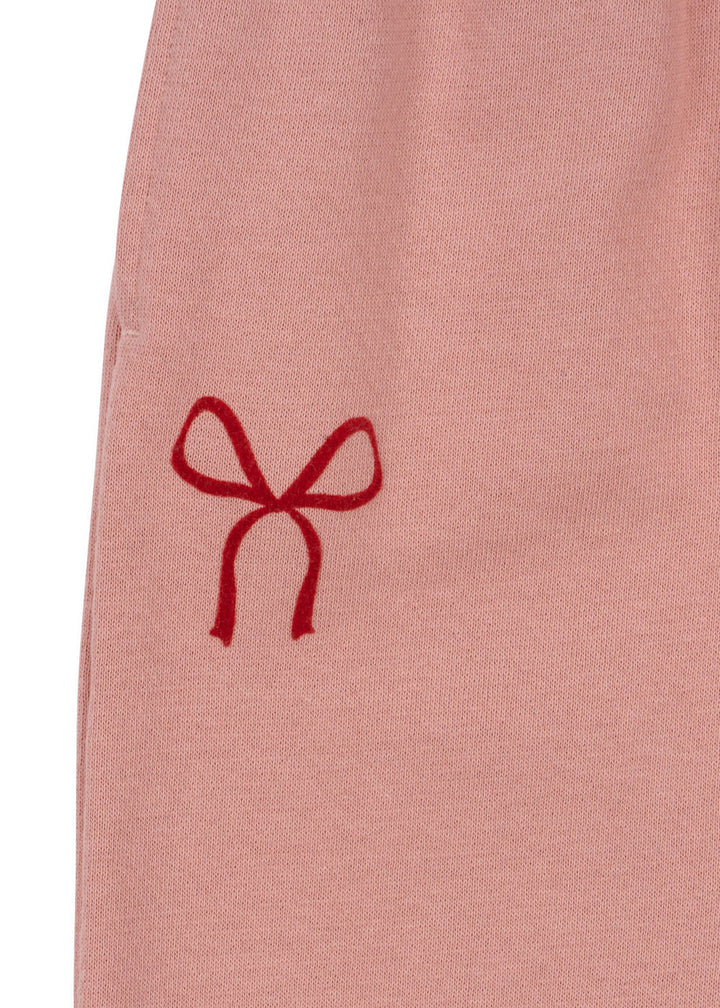 [Konges slojd] Loupy Lou Sweat Pants GOTS - Bow Rose