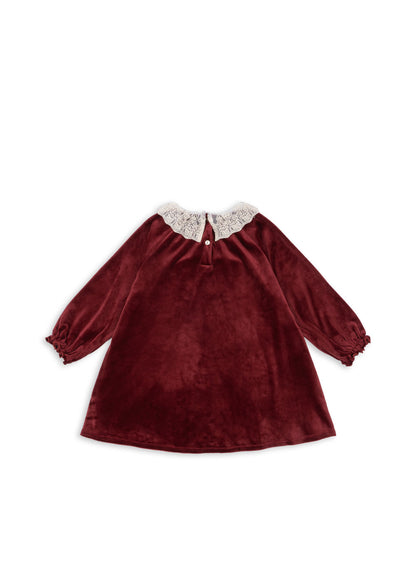 [Konges slojd] Venola Dress GRS - Red Dahlia