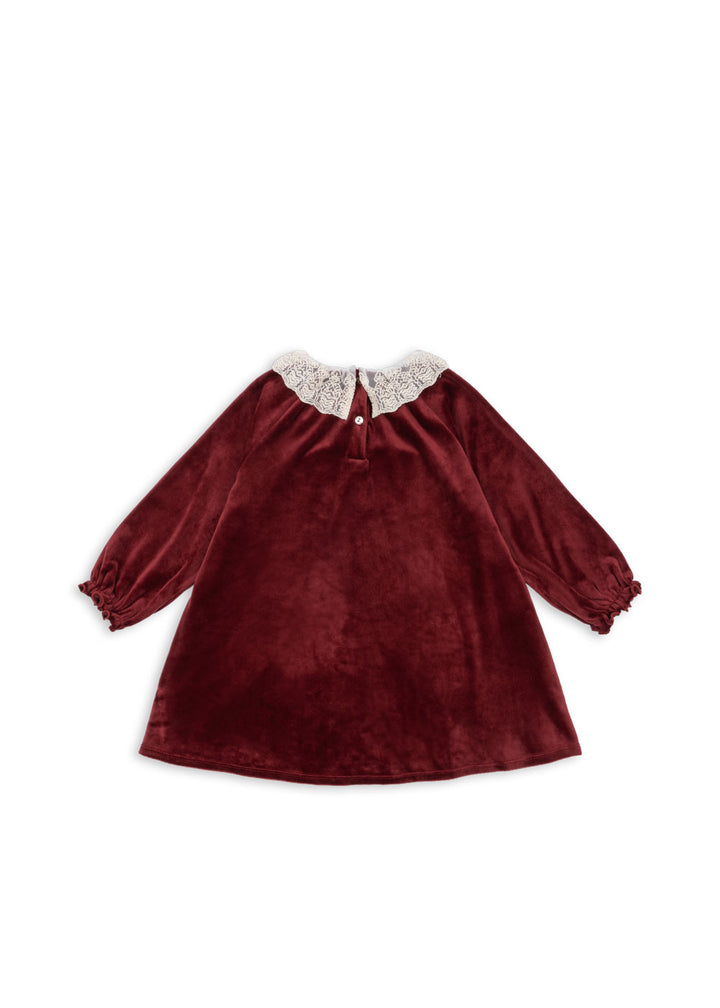 [Konges slojd] Venola Dress GRS - Red Dahlia