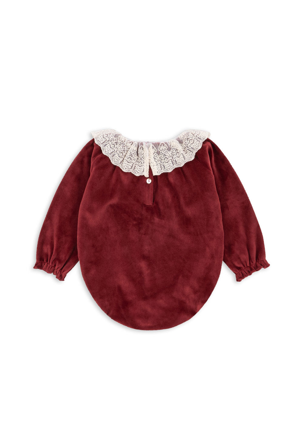 [Konges slojd] Venola Romper GRS - Red Dahlia