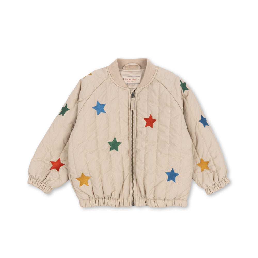 [Konges slojd] Juno Bomber Jacket - Oxford Tan Stars