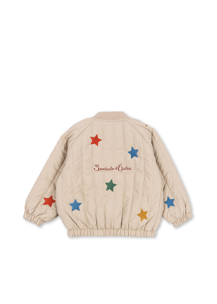 [Konges slojd] Juno Bomber Jacket - Oxford Tan Stars