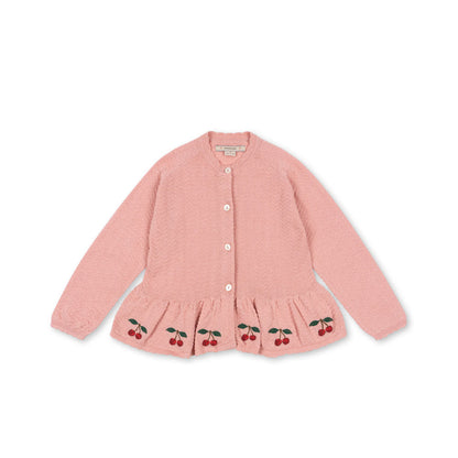 [Konges slojd] Cypres Cardigan GOTS - Mellow Rose
