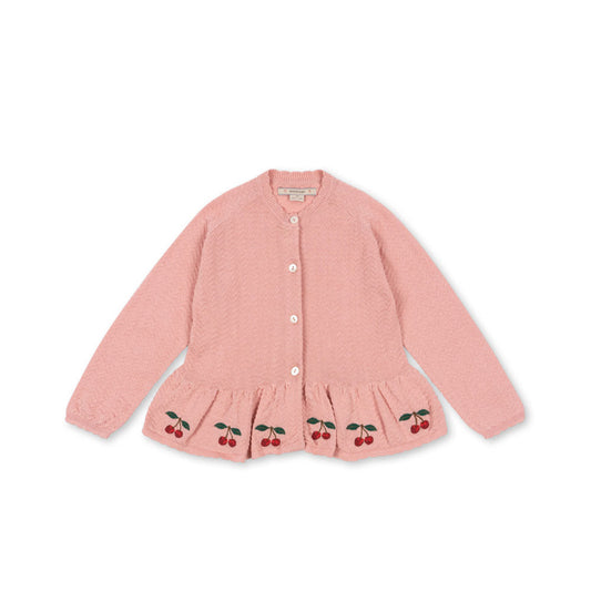 [Konges slojd] Cypres Cardigan GOTS - Mellow Rose