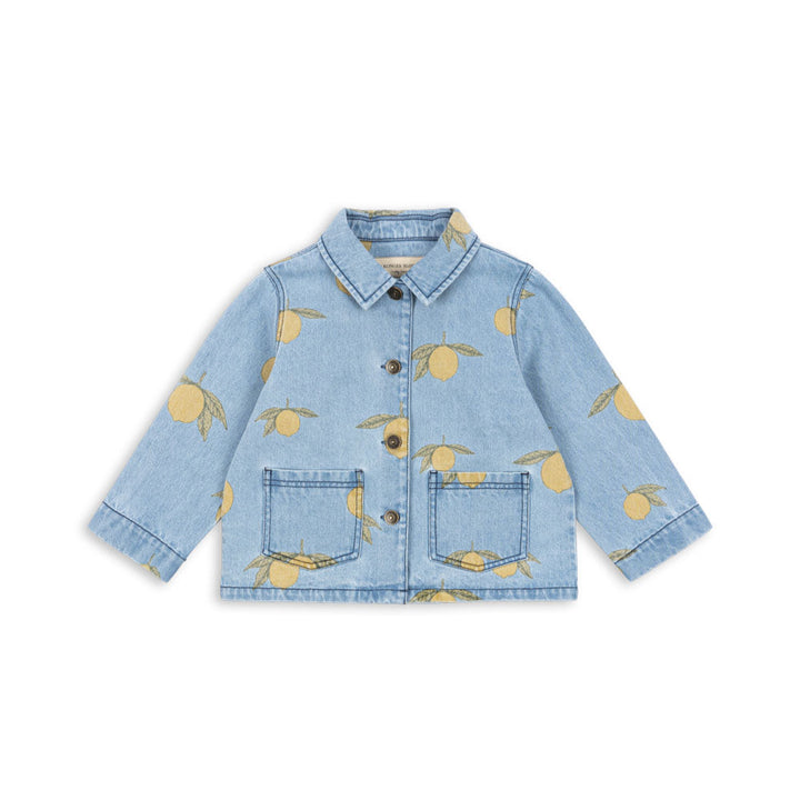 [Konges slojd] Magot Denim Shirt GOTS - Lemon Denim