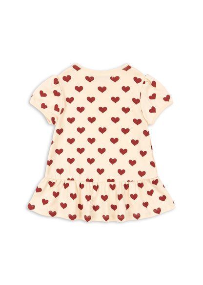 [Konges slojd] Classic Tee GOTS - Amour Rouge