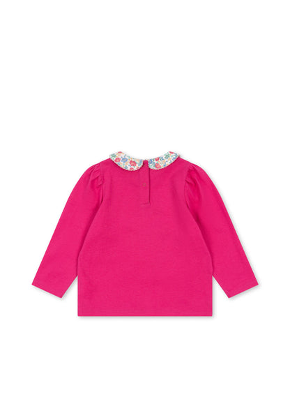 [Konges slojd] Babette Blouse GOTS - Viva Magenta