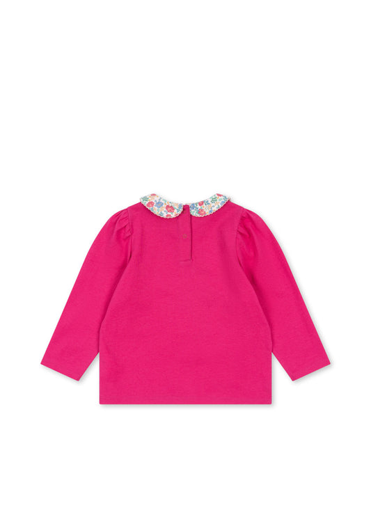 [Konges slojd] Babette Blouse GOTS - Viva Magenta