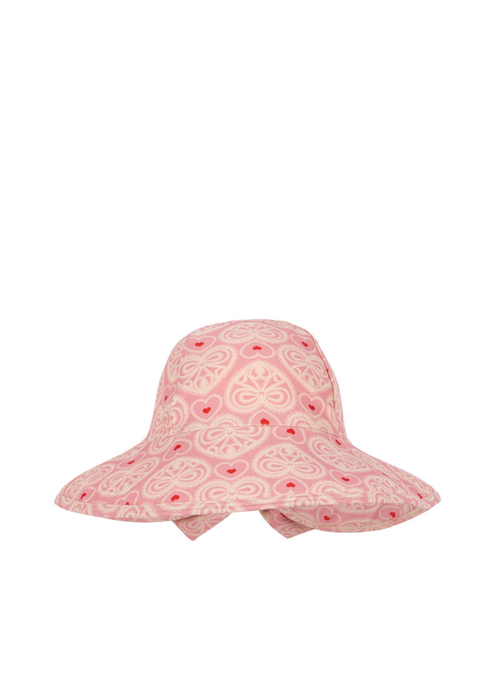 [Konges slojd] Edith Swim Hat GRS - Lacy Pink