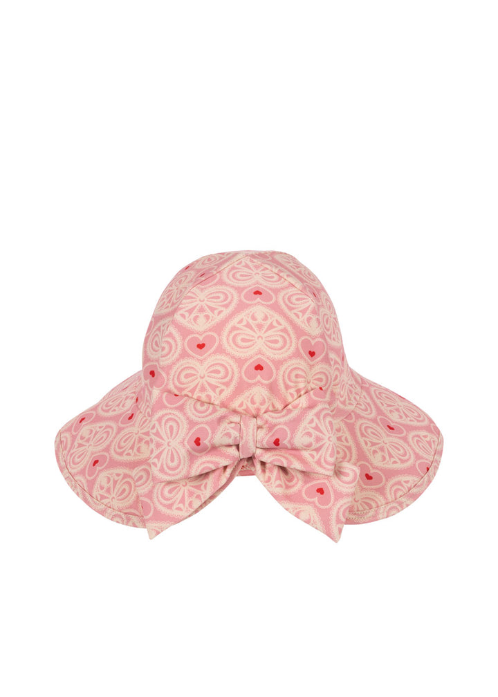 [Konges slojd] Edith Swim Hat GRS - Lacy Pink