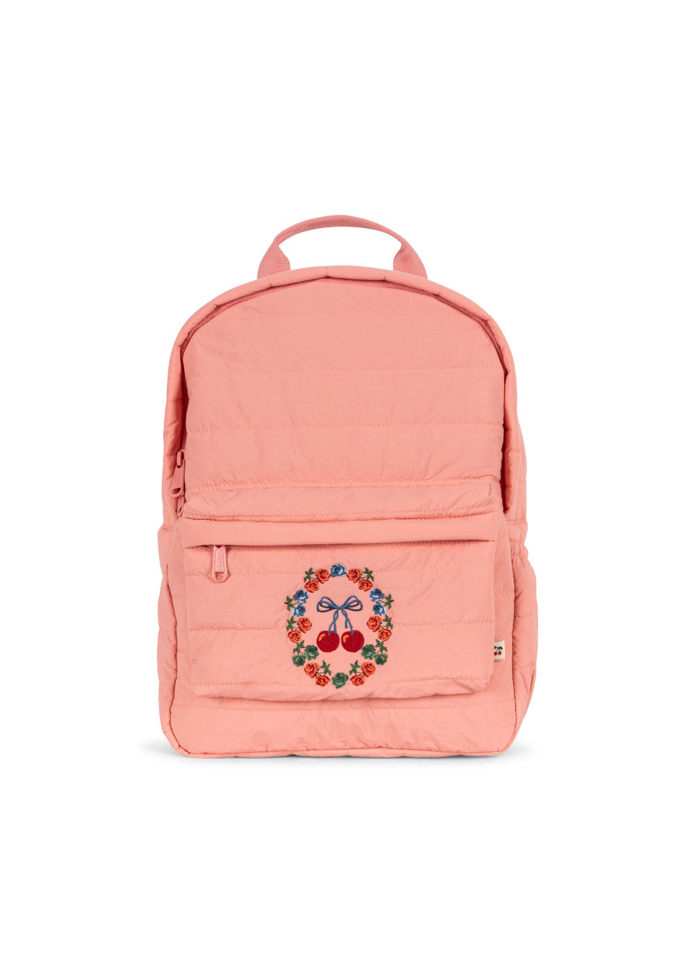 [Konges slojd] Juno Quilted Backpack - Strawberry ICE