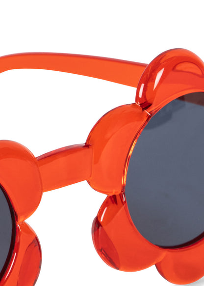 [Konges Sloejd] Sunglasses Junior Flower - Red