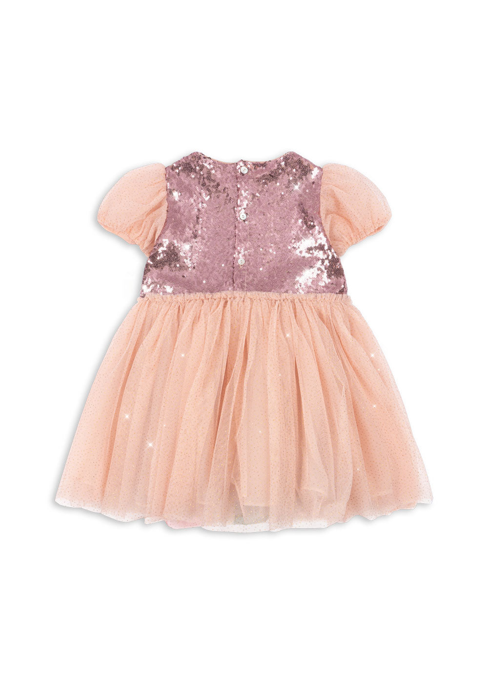 [Konges slojd] Odette Rainbow Dress - Evening Sand