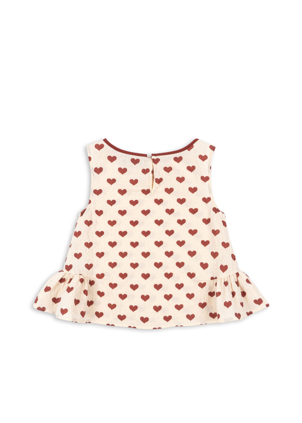 [Konges slojd] Ava Top GOTS - Amour Rouge