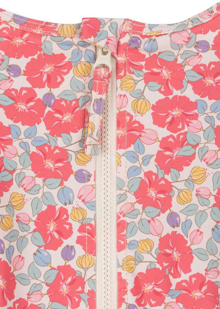 [Konges slojd] Manuca Frill Onesie - Rose Anglaise