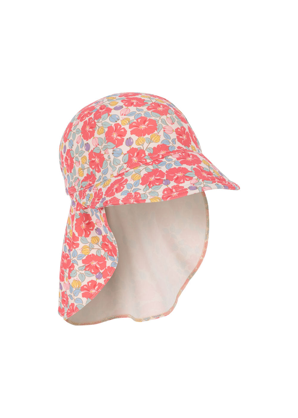 [Konges slojd] Manuca Frill Sun Hat GRS - Rose Anglaise