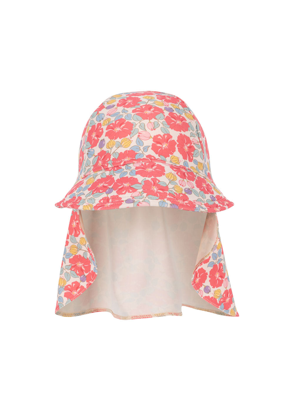 [Konges slojd] Manuca Frill Sun Hat GRS - Rose Anglaise
