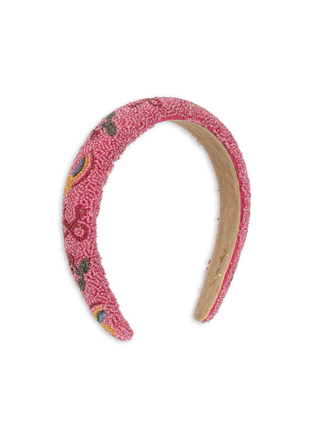 [Konges slojd] Beaded Hairbrace - Bubblegum