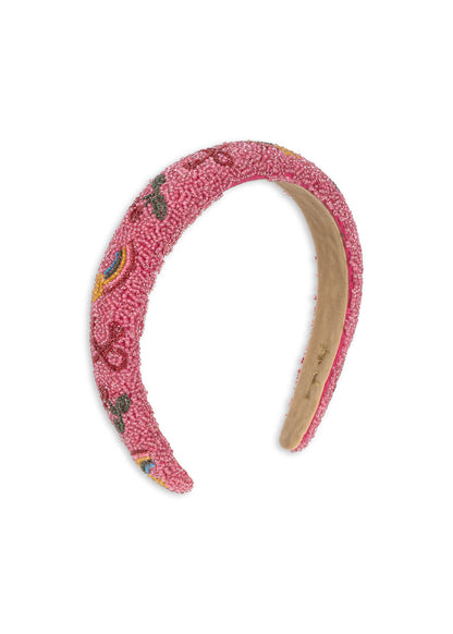 [Konges slojd] Beaded Hairbrace - Bubblegum
