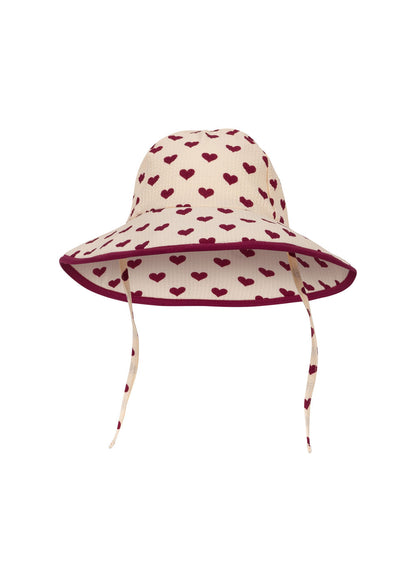 [Konges slojd] Bowie Swim Hat - Coeur Sangria