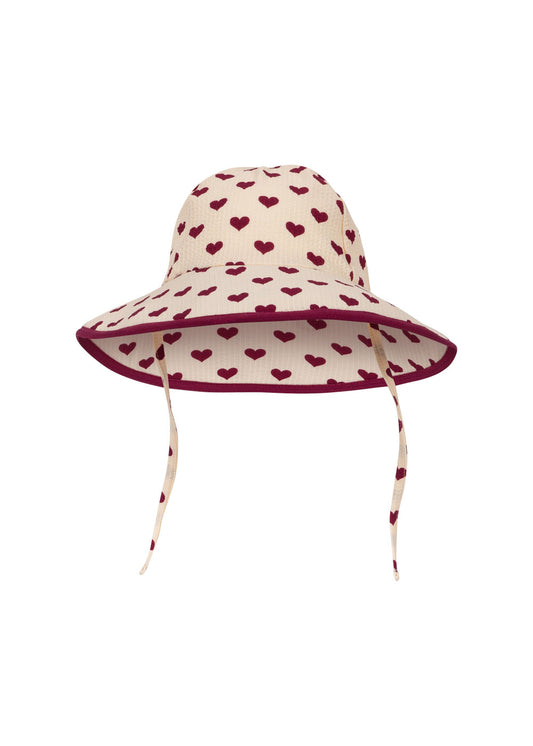 [Konges slojd] Bowie Swim Hat - Coeur Sangria