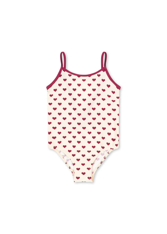 [Konges Slojd] Bowie Swimsuit - Coeur Sangria