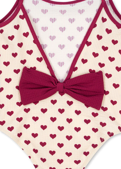 [Konges Slojd] Bowie Swimsuit - Coeur Sangria