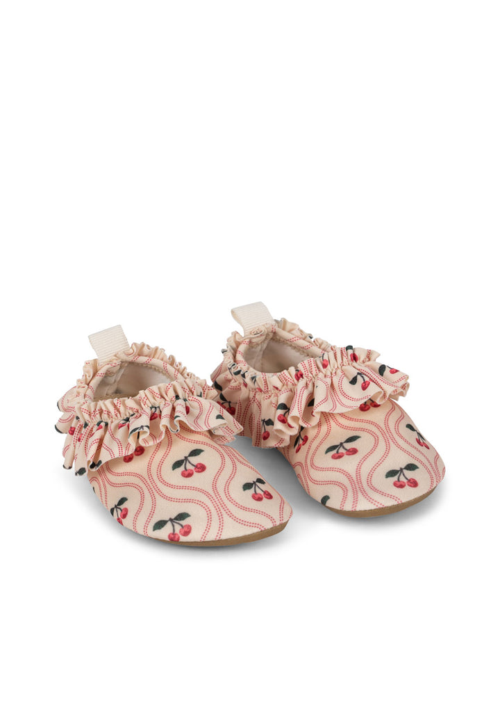 [Konges slojd] Merle Frill Swim Shoes - Cherry Pink Motif