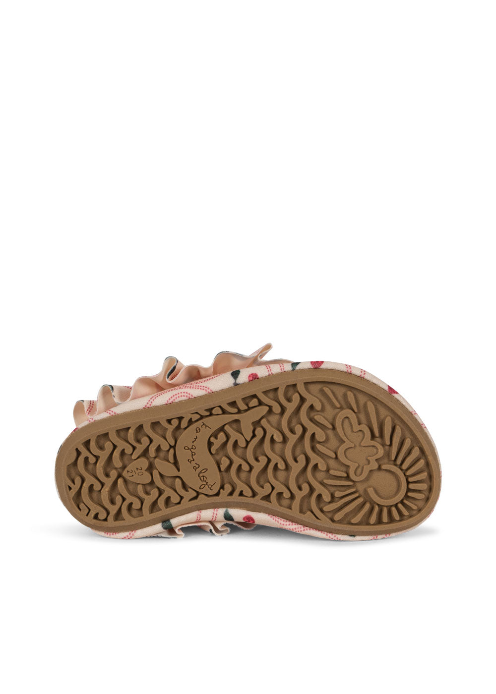 [Konges slojd] Merle Frill Swim Shoes - Cherry Pink Motif