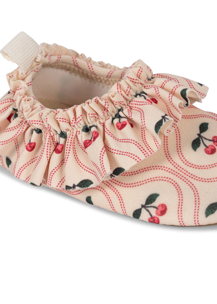 [Konges slojd] Merle Frill Swim Shoes - Cherry Pink Motif