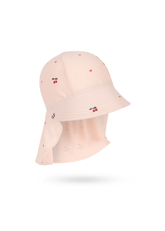 [Konges slojd]Merle Frill Sun Hat GRS - Cherry Coeur Rose
