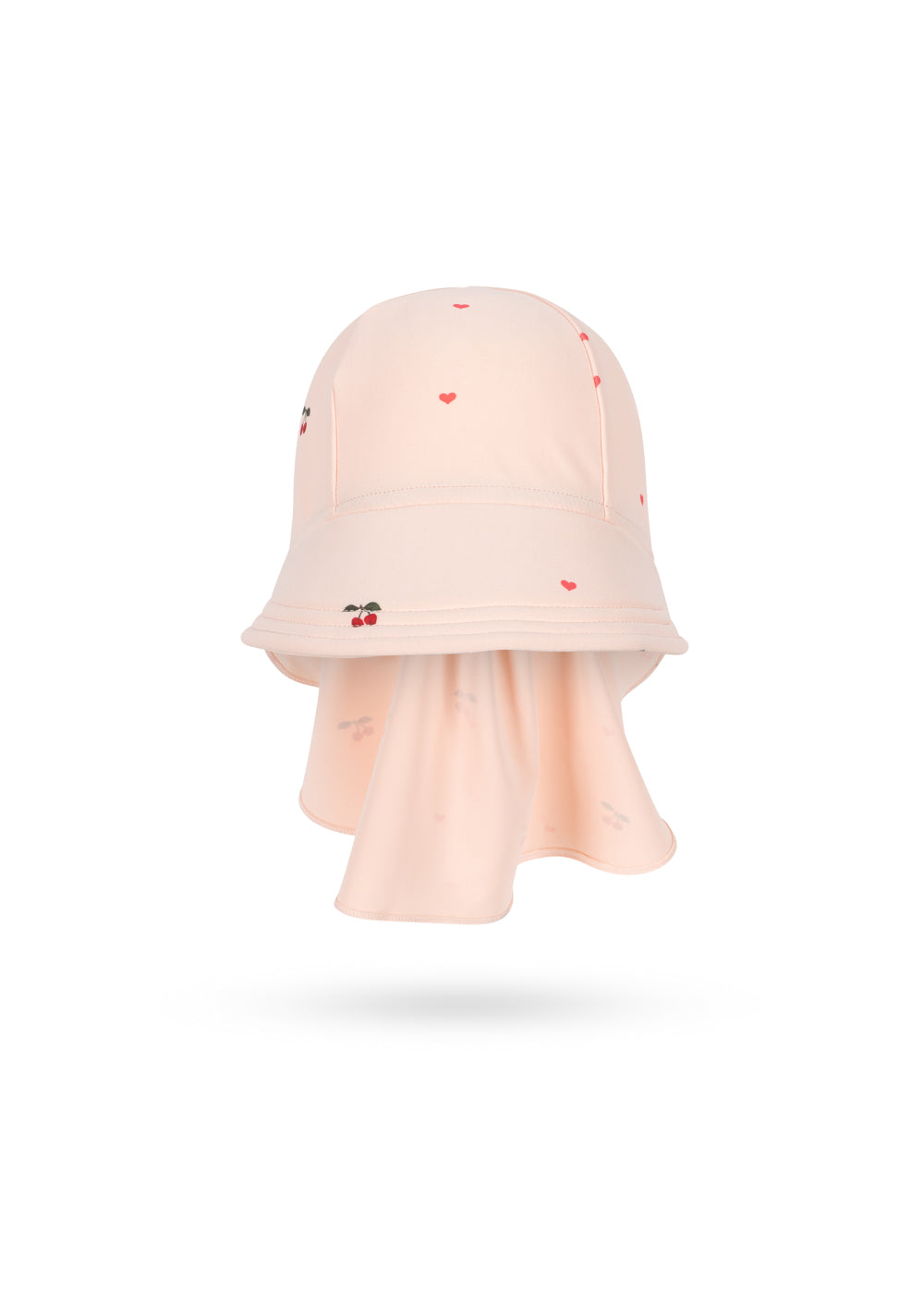 [Konges slojd]Merle Frill Sun Hat GRS - Cherry Coeur Rose