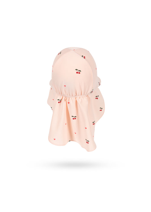 [Konges slojd]Merle Frill Sun Hat GRS - Cherry Coeur Rose