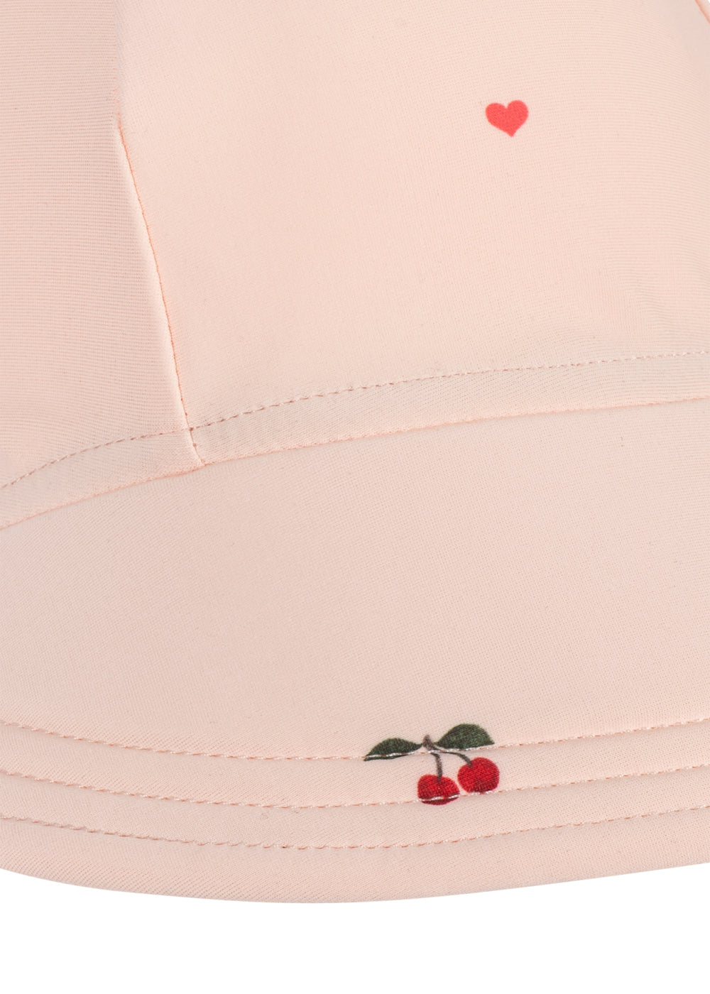 [Konges slojd]Merle Frill Sun Hat GRS - Cherry Coeur Rose