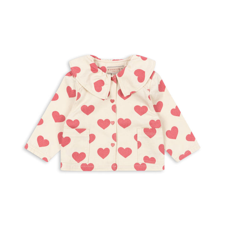 [Konges slojd] Magot Collar Jacket - Bon Coeur Pink