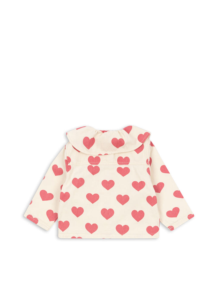 [Konges slojd] Magot Collar Jacket - Bon Coeur Pink