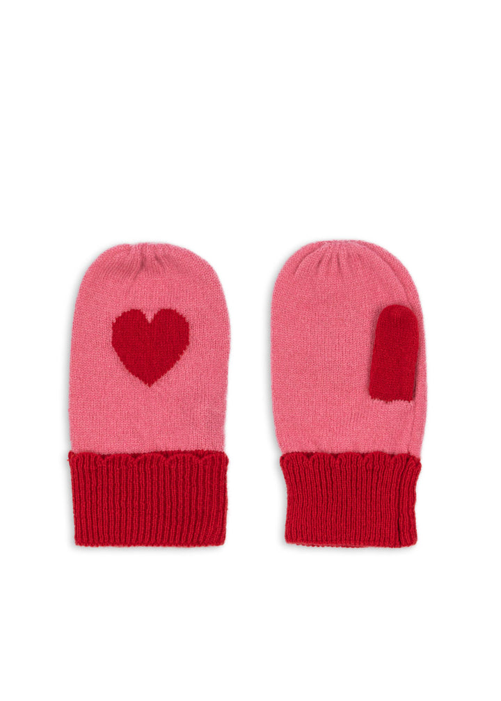 [Konges slojd] Collette Mittens- Pink