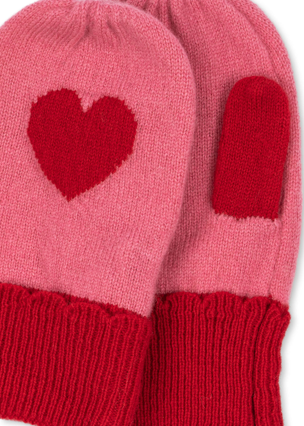 [Konges slojd] Collette Mittens- Pink