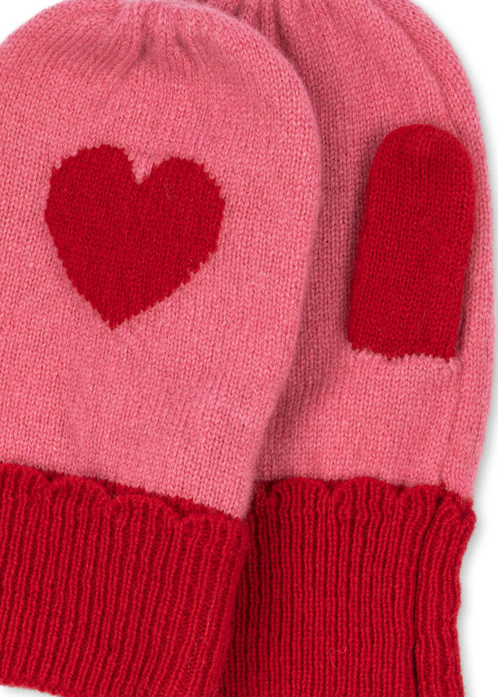 [Konges slojd] Collette Mittens- Pink
