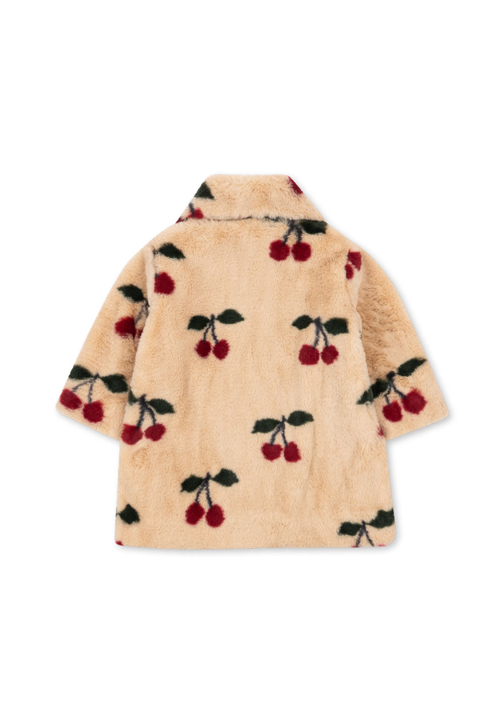 [Konges slojd] Fuzzie Coat GRS - Ma Grande Cerise