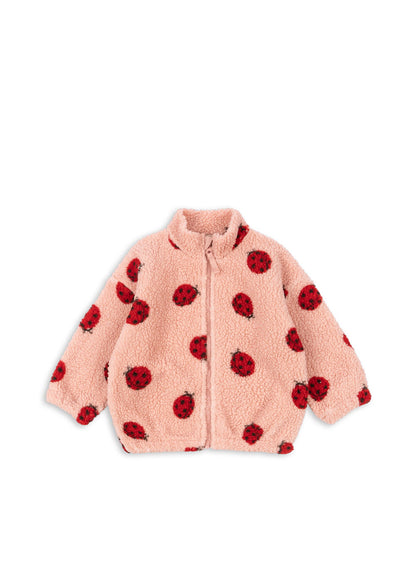 [Konges slojd] Jody Teddy Jacket - Ladybug Pink