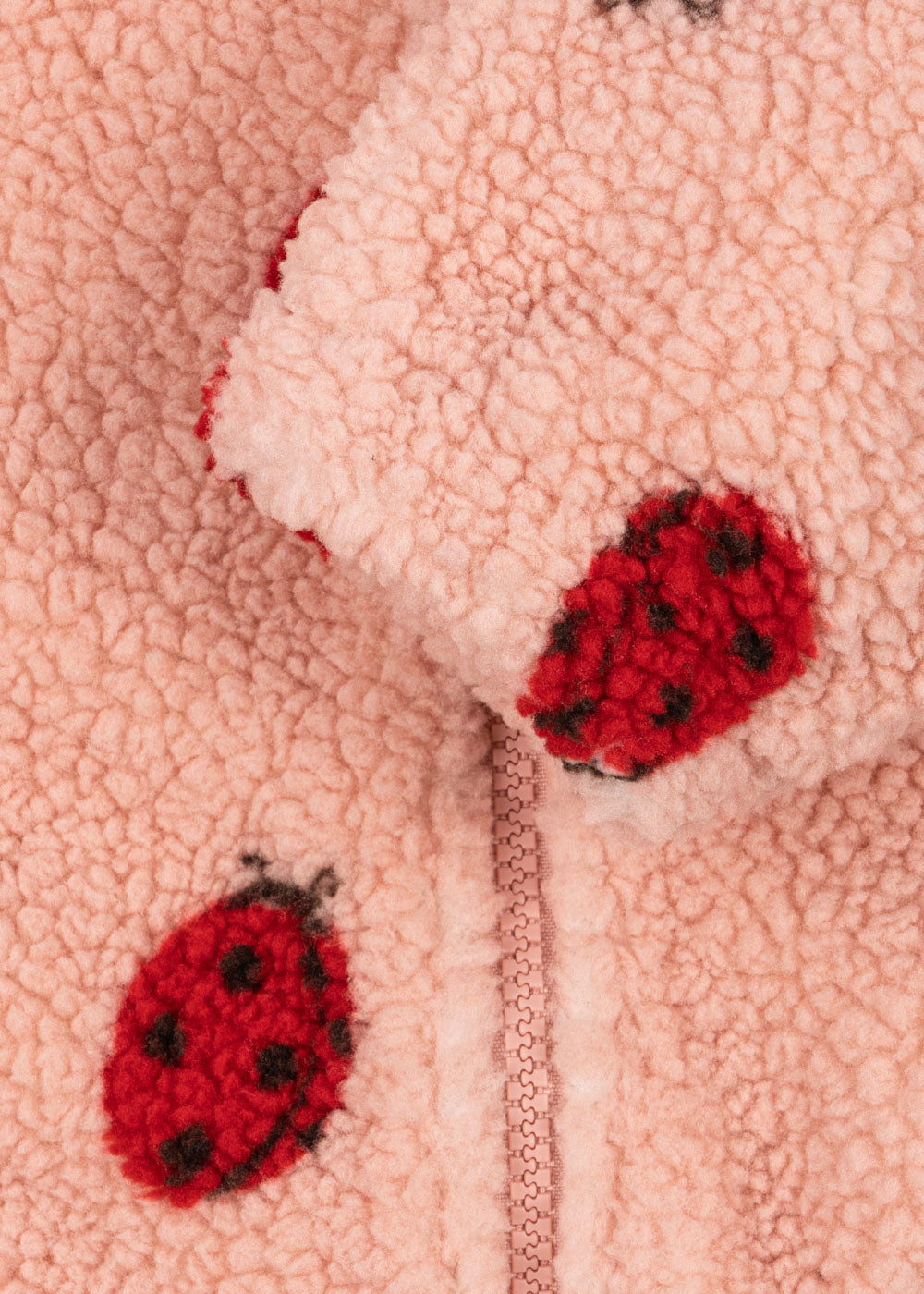 [Konges slojd] Jody Teddy Jacket - Ladybug Pink