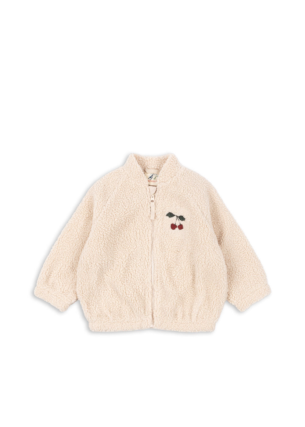 [Konges slojd] Jazz Teddy Bomber Jacket - Sand Dollar