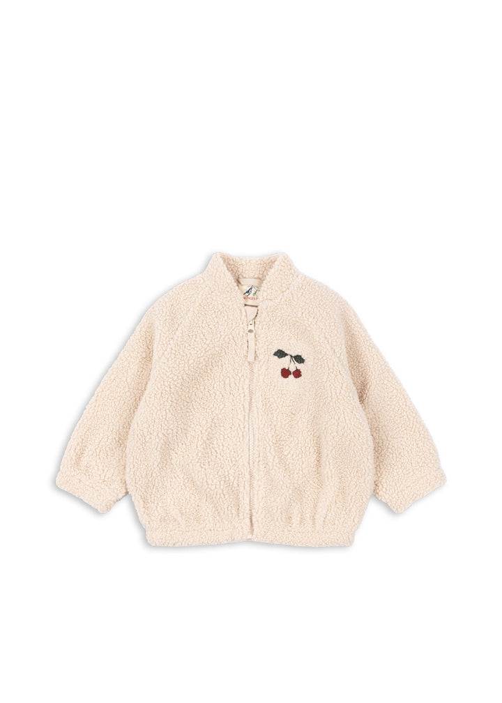 [Konges slojd] Jazz Teddy Bomber Jacket - Sand Dollar