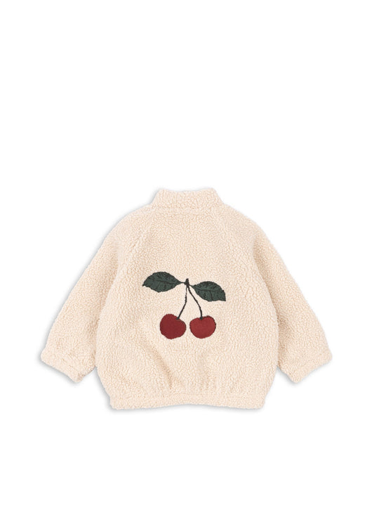 [Konges slojd] Jazz Teddy Bomber Jacket - Sand Dollar